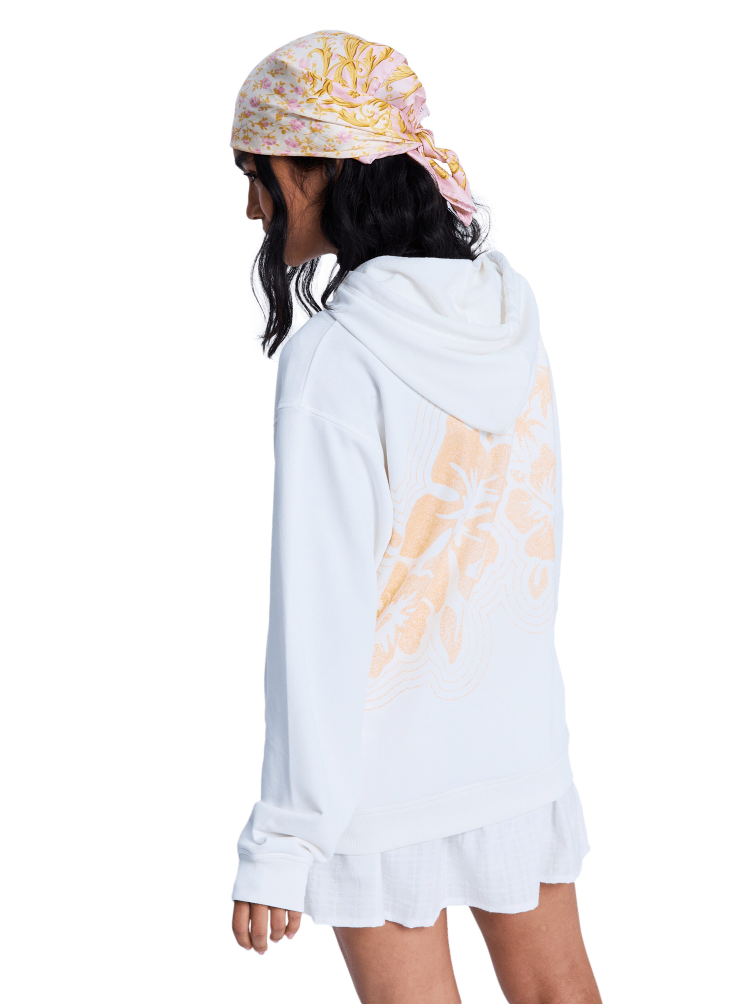 ROXY Sweatshirt 'Surf Stoked Terry Vint' in Weiß