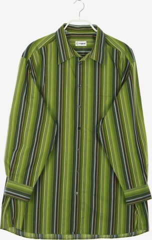 Walbusch Button Up Shirt in XXXL in Green: front