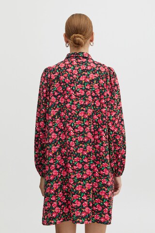 Robe-chemise 'Liv' ICHI en mélange de couleurs