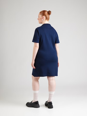 Rochie de la Tommy Hilfiger Curve pe albastru