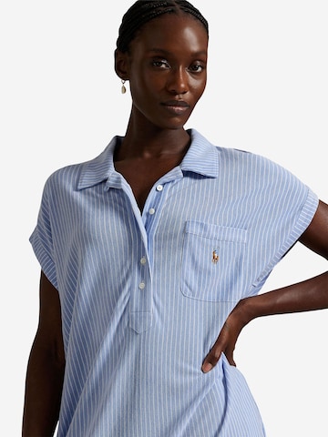 Polo Ralph Lauren Nachthemd 'Oxford ' in Blau