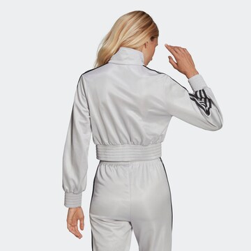 Veste de survêtement 'Classics High-Shine' ADIDAS ORIGINALS en blanc