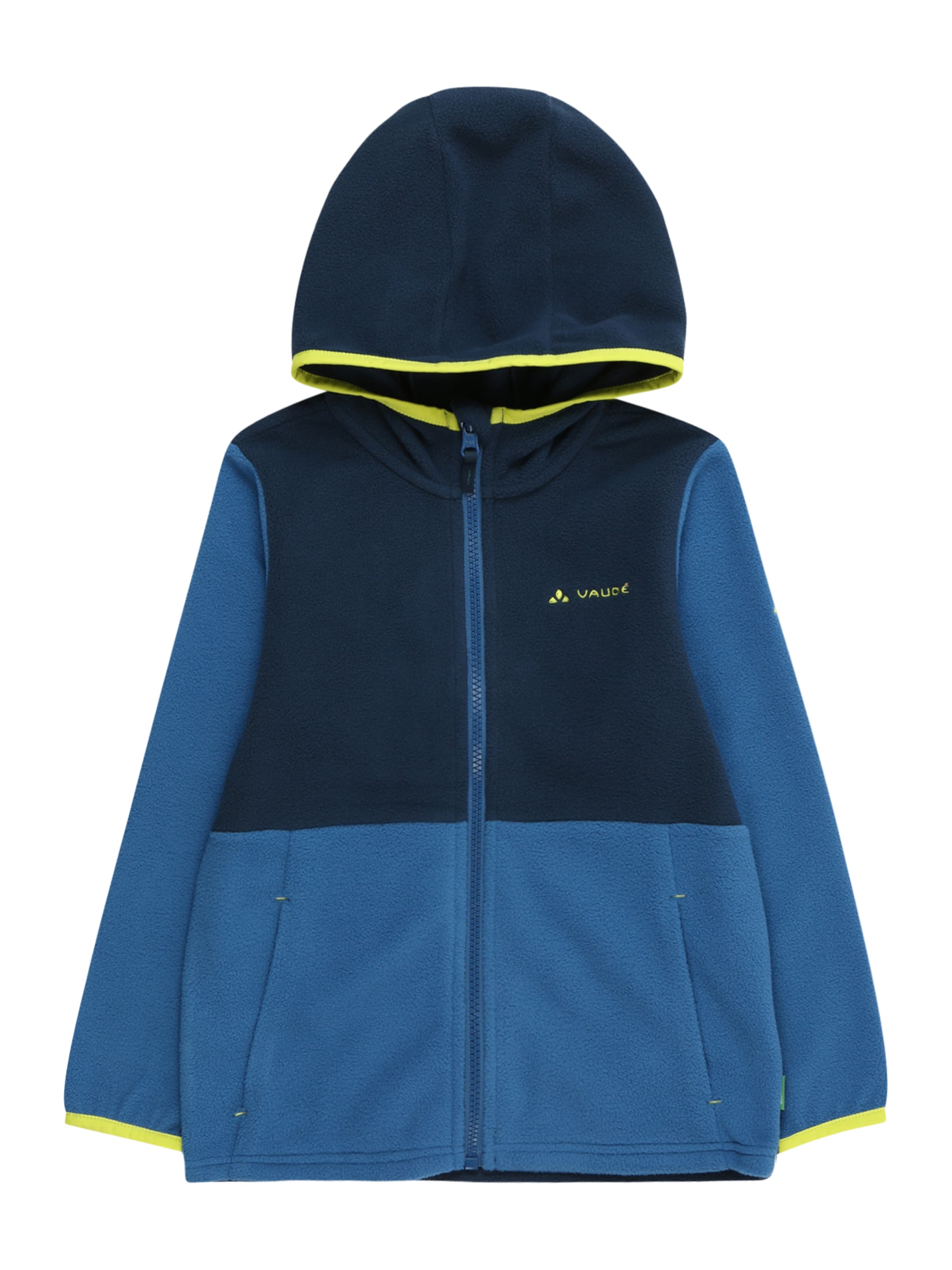 VAUDE Athletic fleece jacket 'Pulex II' in Blue: front