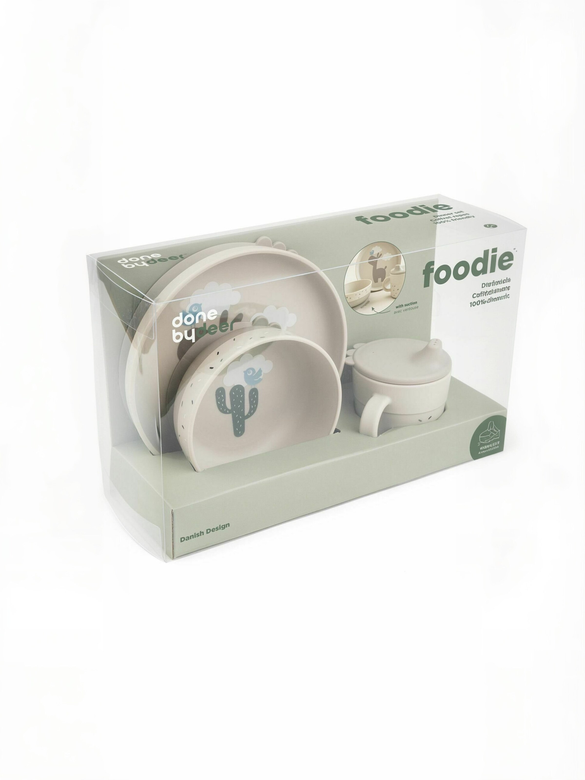 Done by Deer Tableware Set ' Lalee ' in Beige: front