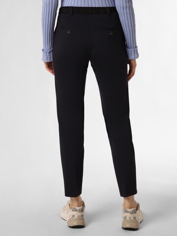Slimfit Pantaloni cu dungă 'Maron' de la BRAX pe albastru