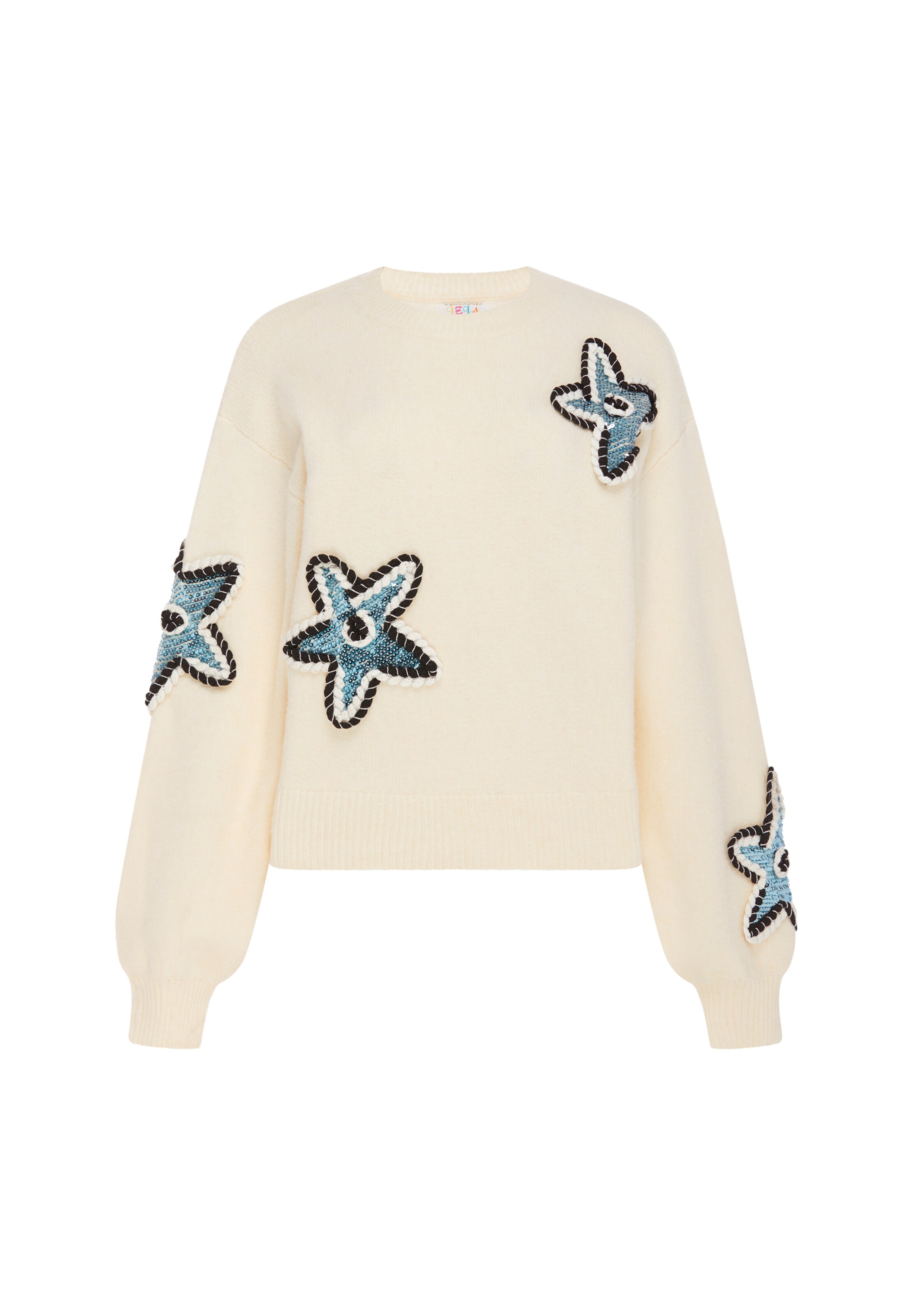 IZIA - Jersey en beige: frente