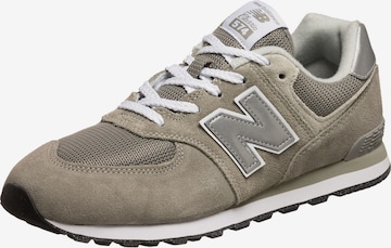 Baskets '574' new balance en gris : devant