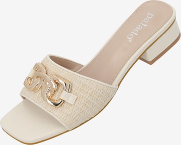Palado Pantolette 'Palado Darie' in Beige: Vorderseite