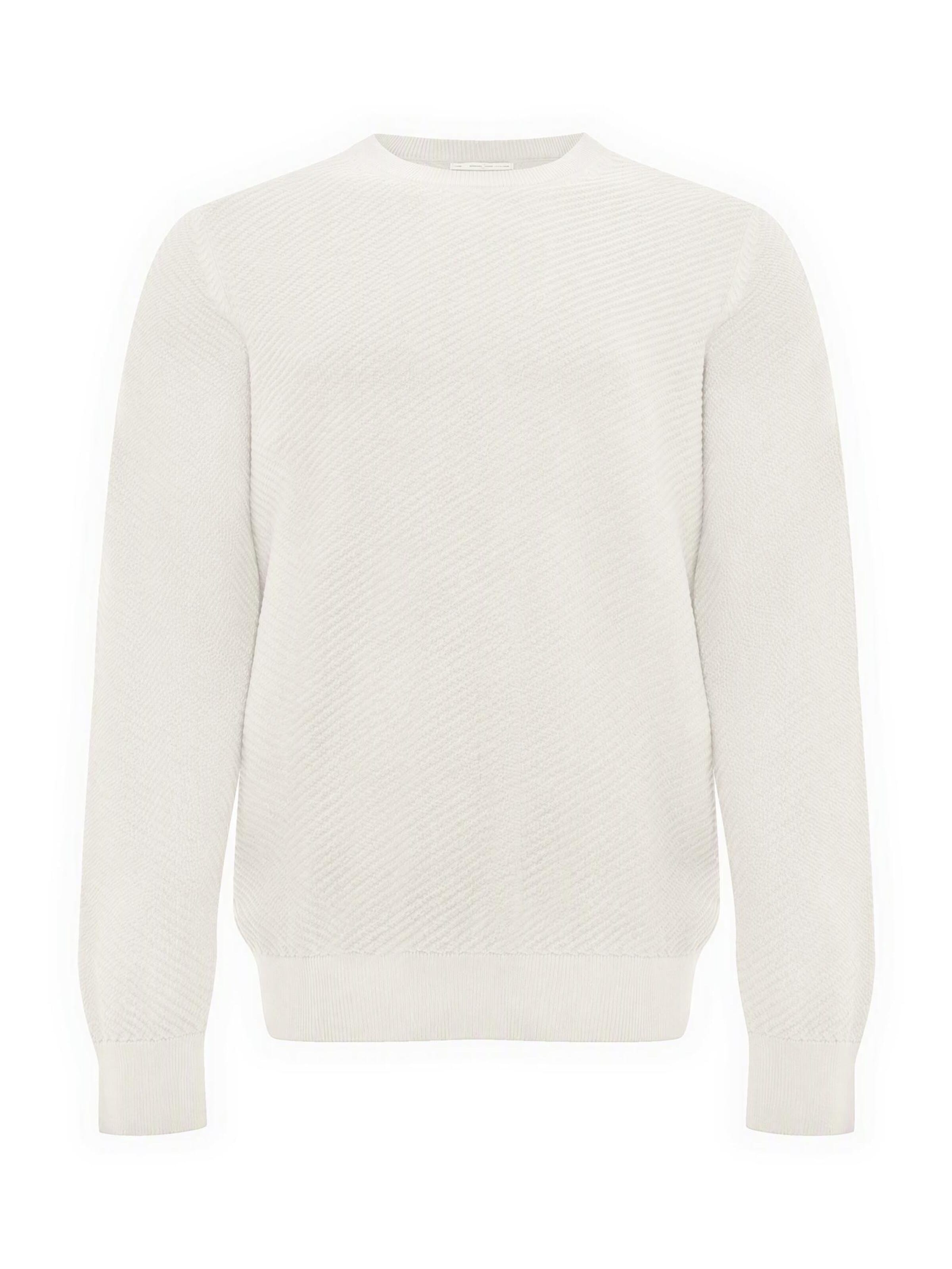 Antargo Pullover 'Ilya'‌‌‌‌‌‌‌‌ in Weiß: Vorderseite