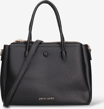 PIERRE CARDIN Handbag in Black: front