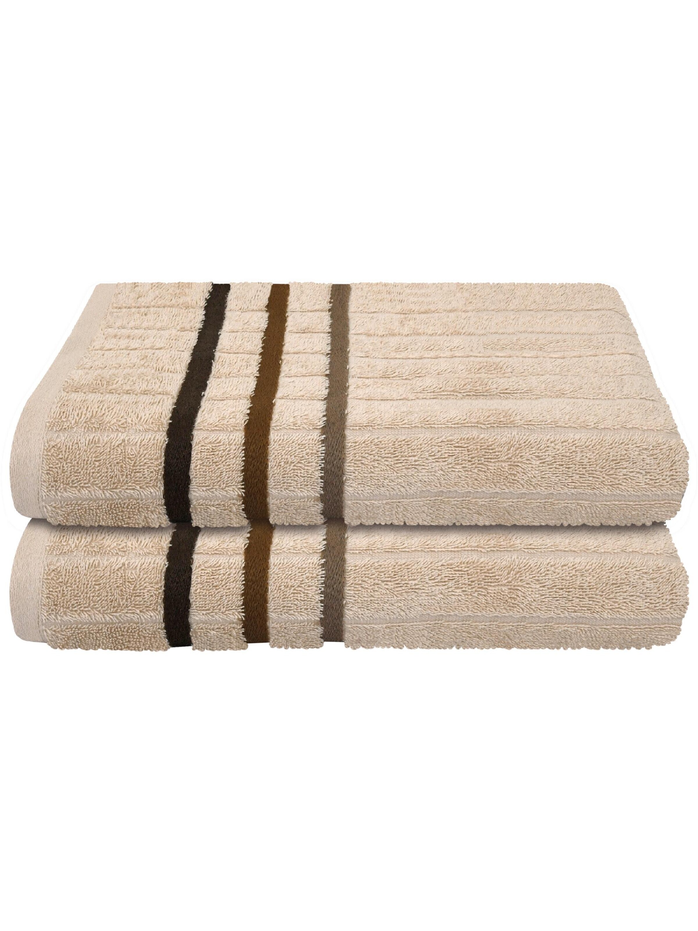 uncover by SCHIESSER Handtuch 'Ohio' in Beige: Vorderseite