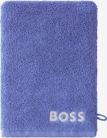 BOSS Washcloth in Blue: front