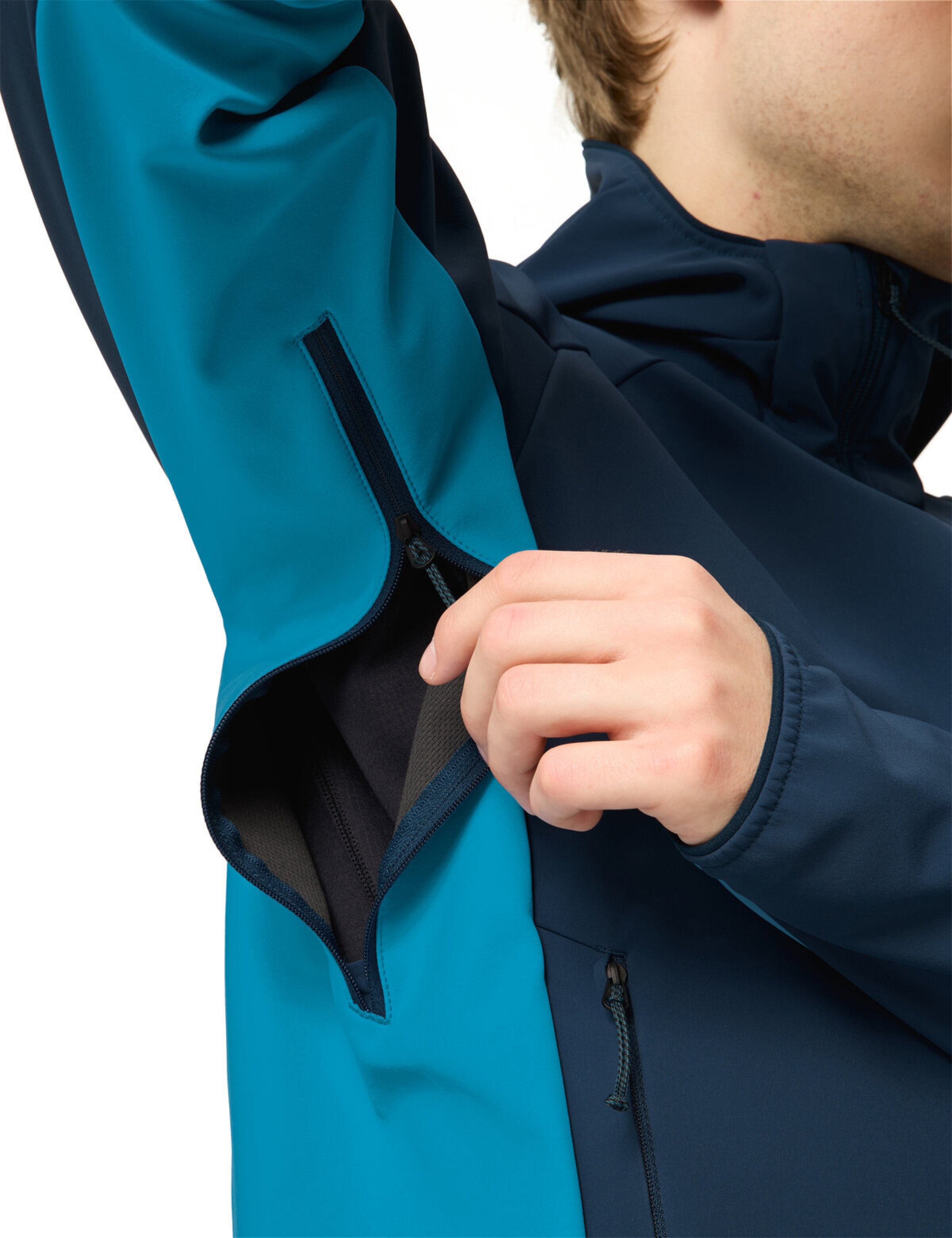VAUDE Sportjas 'Larice' in Blauw