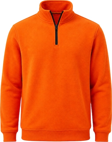 LOUIS LECLER Sweatshirt 'Remy' in Rood: voorkant