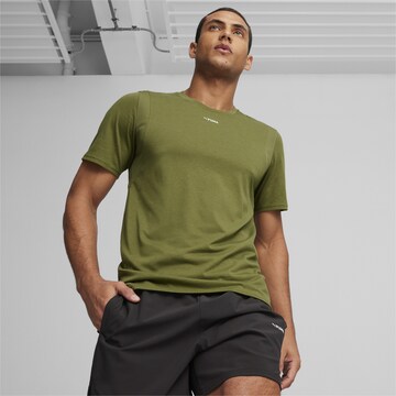zaļš PUMA Sporta krekls: no priekšpuses
