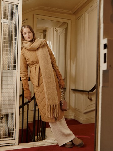 Guido Maria Kretschmer Women Between-Seasons Coat 'Hedda' in Beige