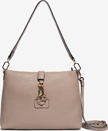 Gattinoni Handbag in Beige: front