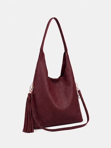 Borsa a mano 'Borsa a mano donna Kassandra Éclaire poliestere chiusura zip' di Kassandra in rosso