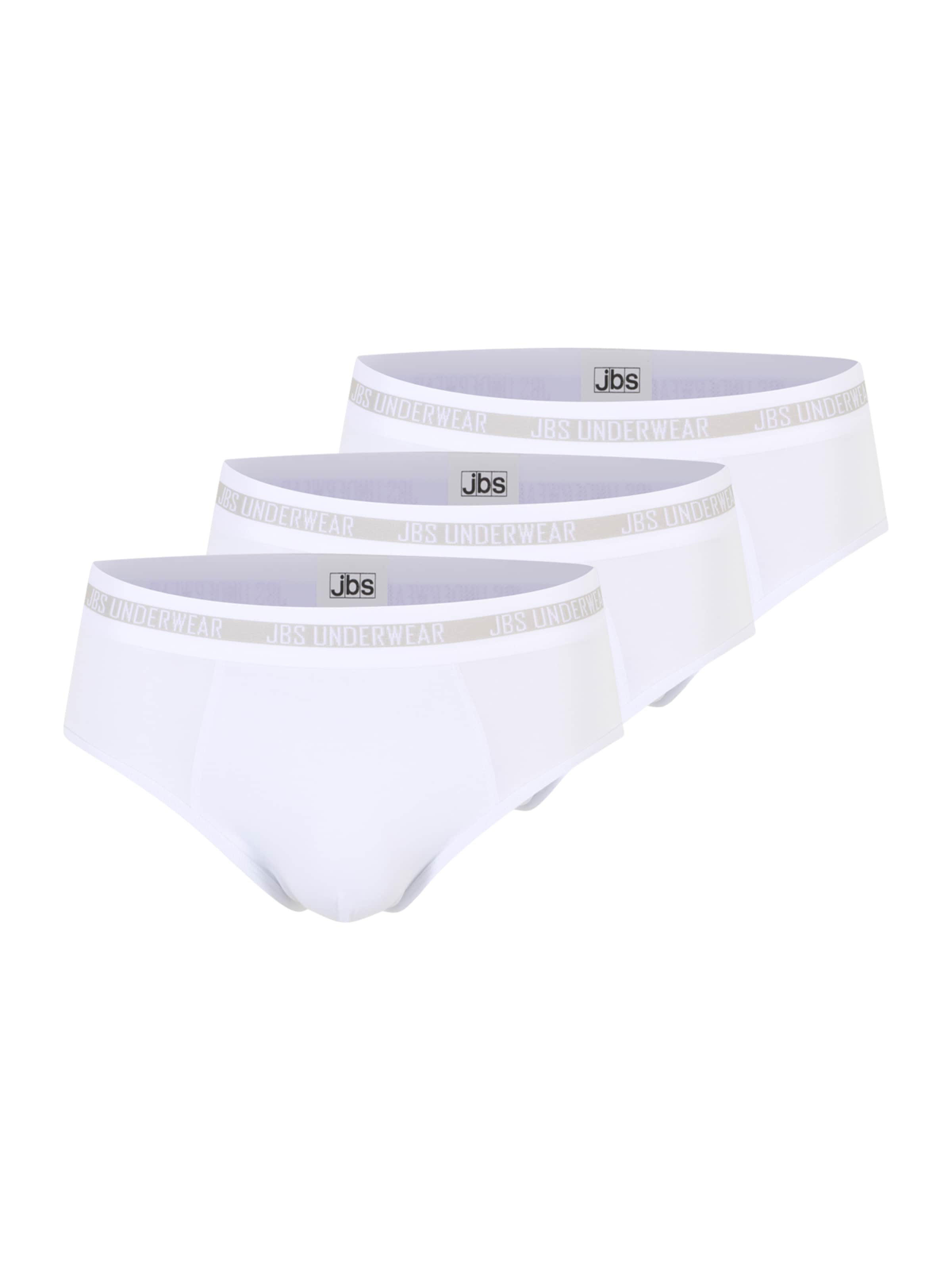 Slip jbs en blanc : devant