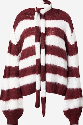 millane Pulóver - piros: elől