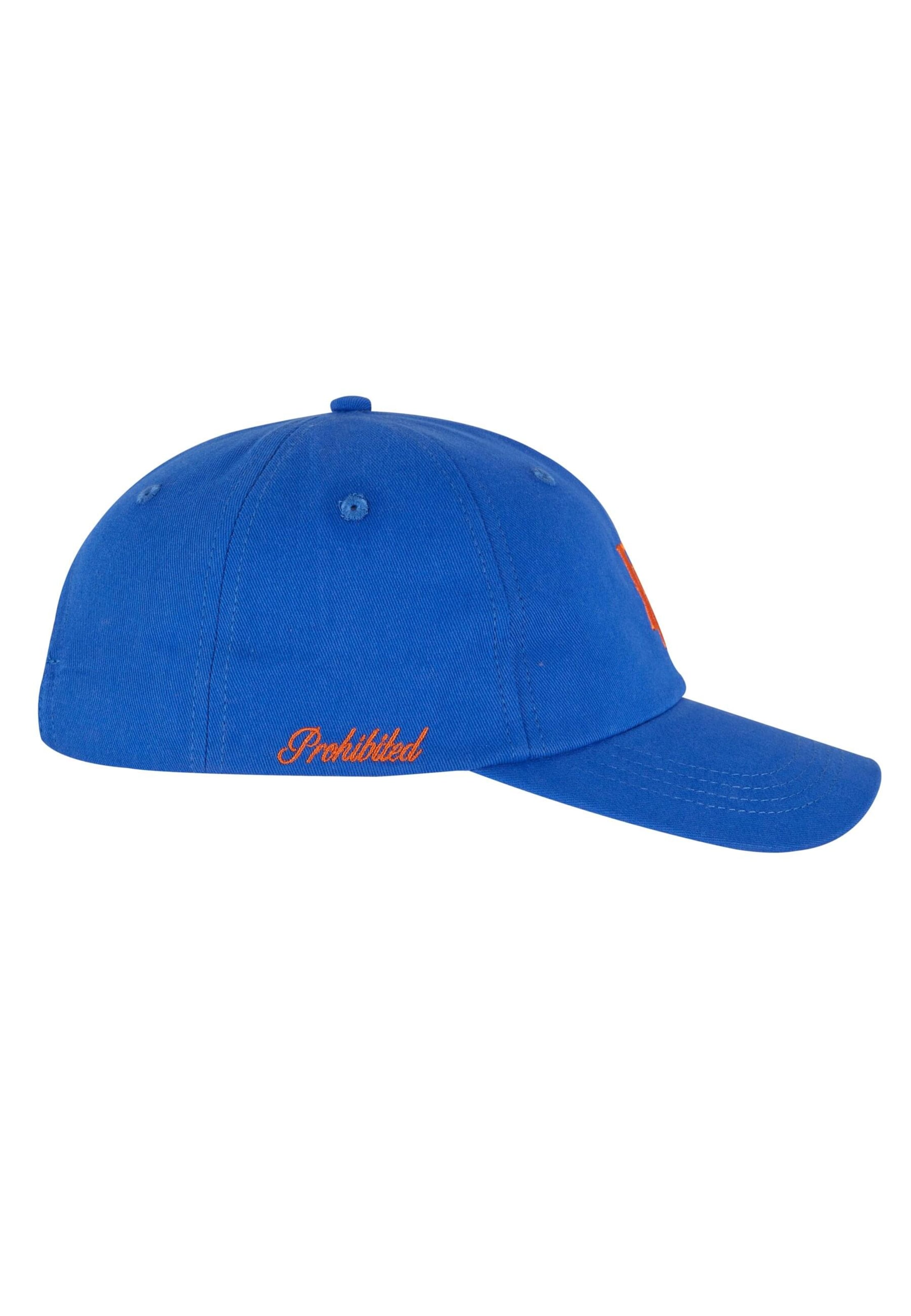 Prohibited Cap in Blue