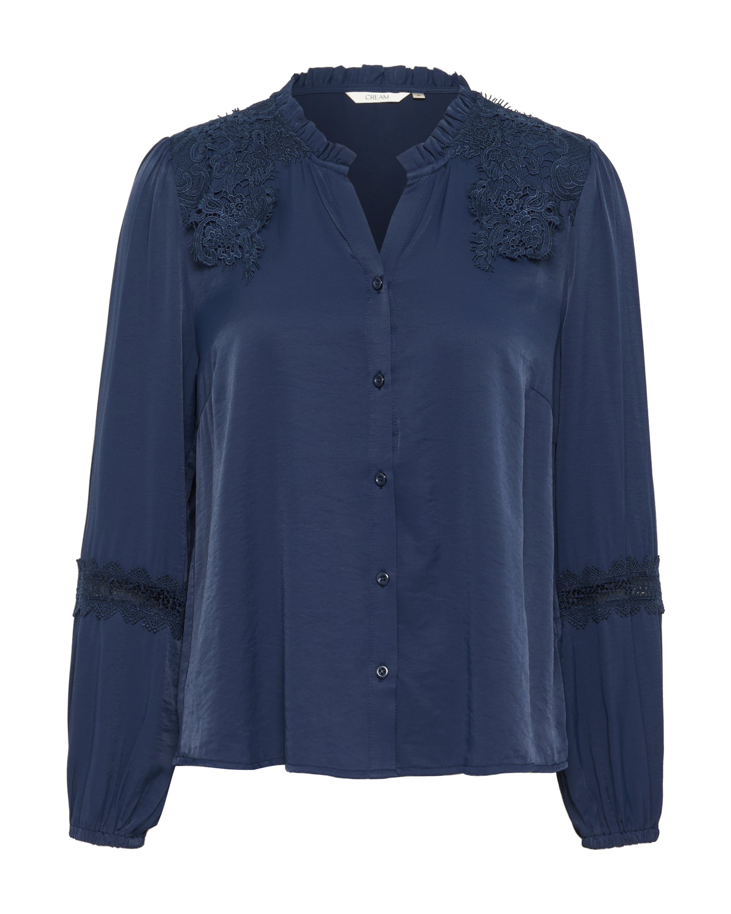 Cream Bluse 'CR Luna' i blå: forside