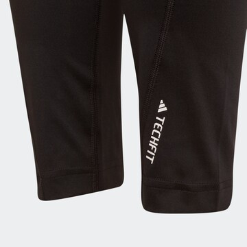 ADIDAS SPORTSWEAR Skinny Sporthose 'Aeroready Techfit' in Schwarz