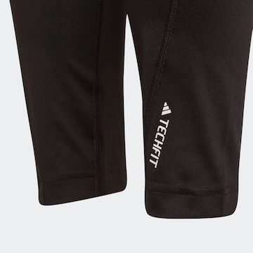 Skinny Pantaloni sportivi 'Aeroready Techfit' di ADIDAS SPORTSWEAR in nero