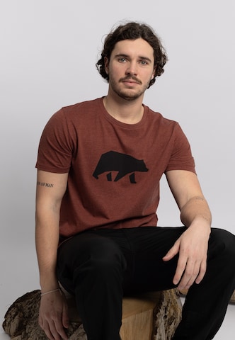 FORSBERG T-Shirt in Braun