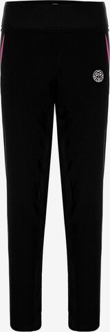 BIDI BADU Regular Workout Pants in Black: front