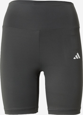 ADIDAS PERFORMANCE Workout Pants 'Essentials' in Grey: front