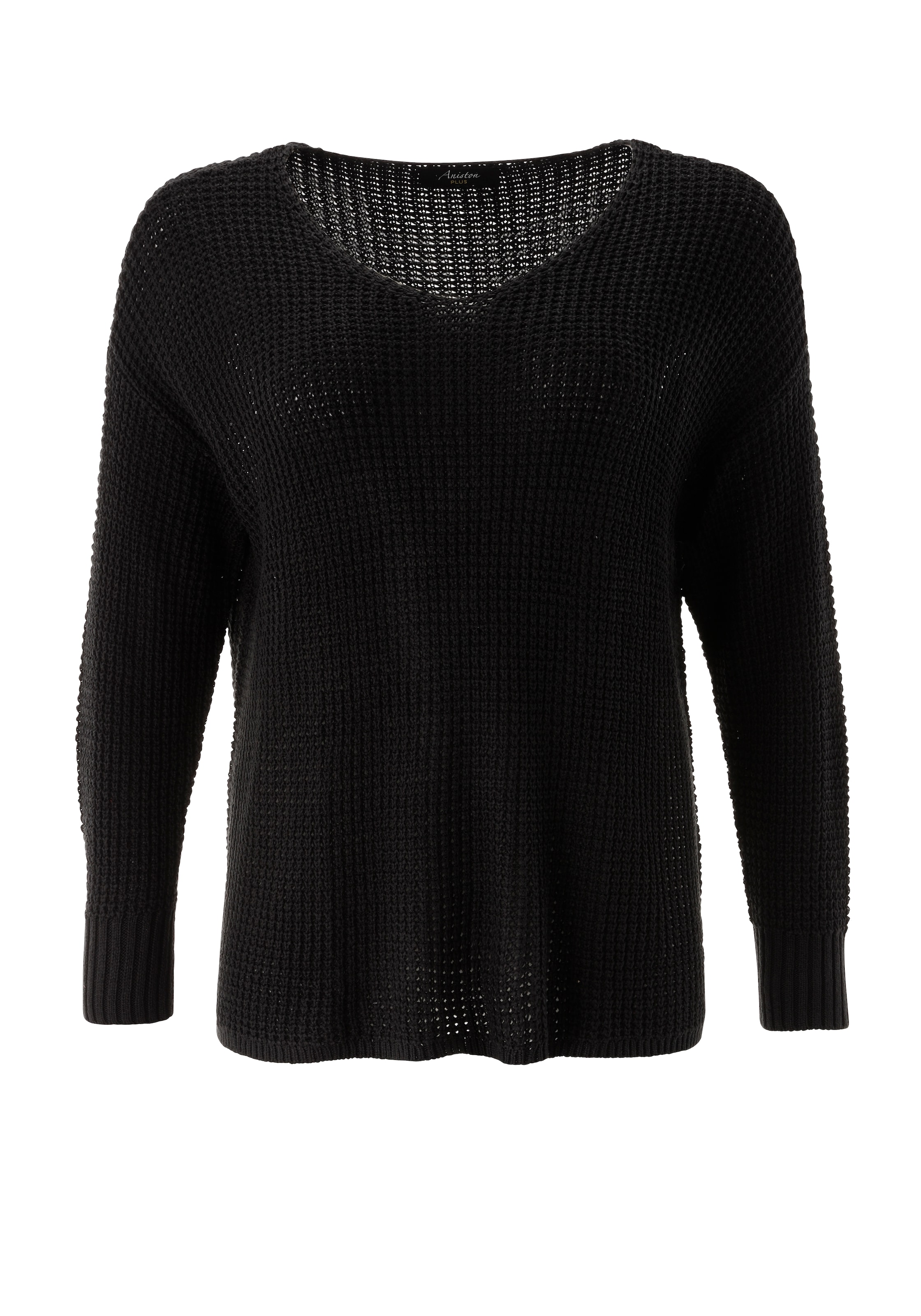 Aniston Sweater in Black: front