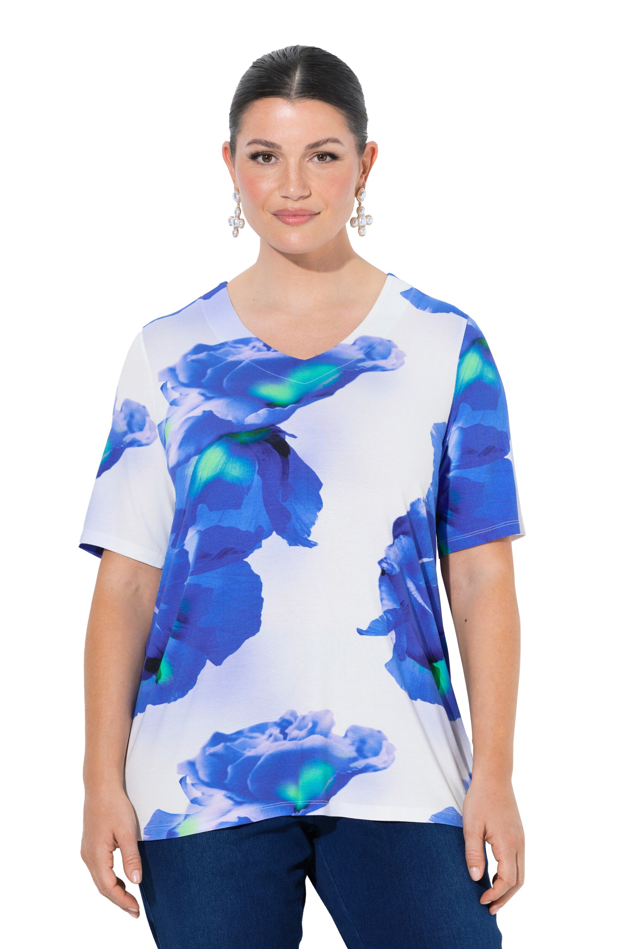 Ulla Popken Shirt in White: front