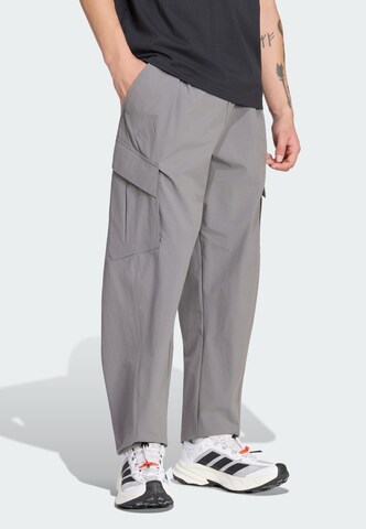 Effilé Pantalon outdoor 'Xploric' ADIDAS TERREX en gris