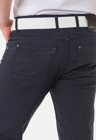 CIPO & BAXX Slim fit Chino Pants in Blue