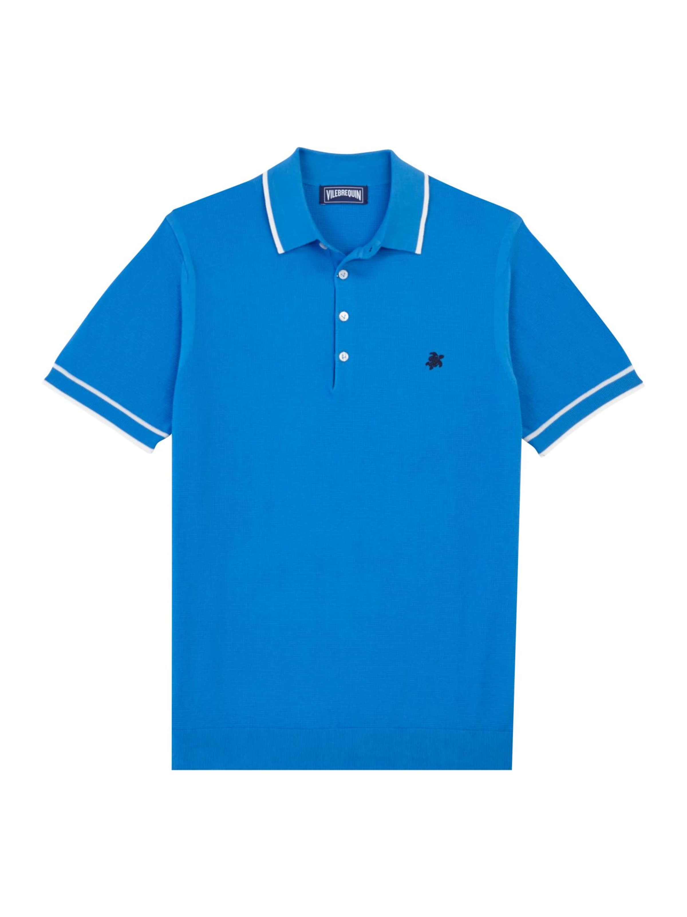 Vilebrequin - Camiseta en azul: frente