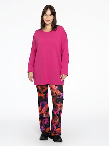 Pull-over Yoek en rose