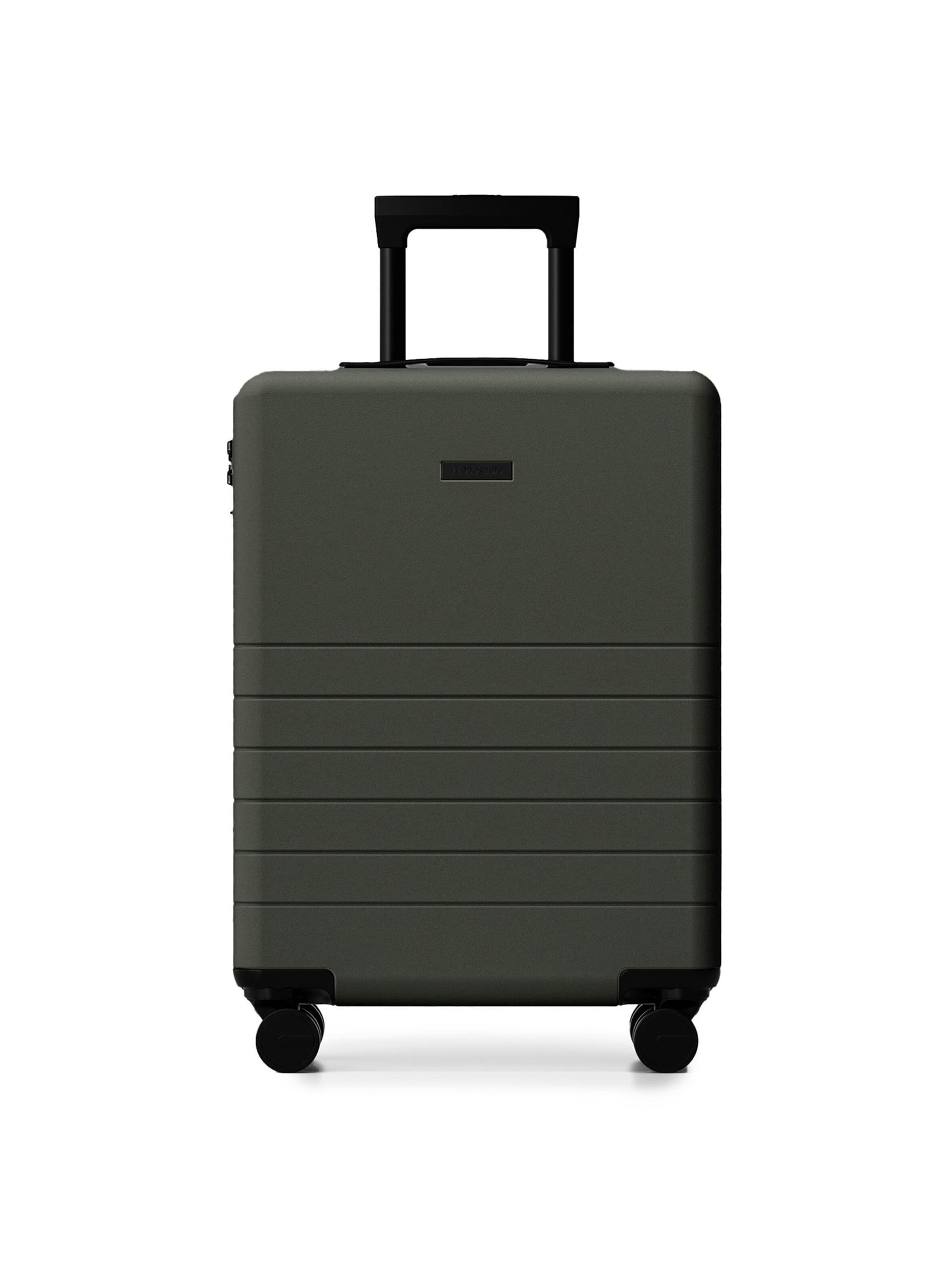 FEYNSINN Suitcase 'Handgepäck-Koffer Hartschale RYKER Essential' in Green: front