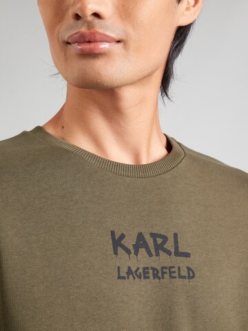 Karl Lagerfeld Sweatshirt in Grün