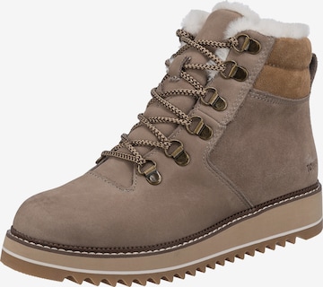 TOMS Snow Boots 'Mojave' in Beige: front