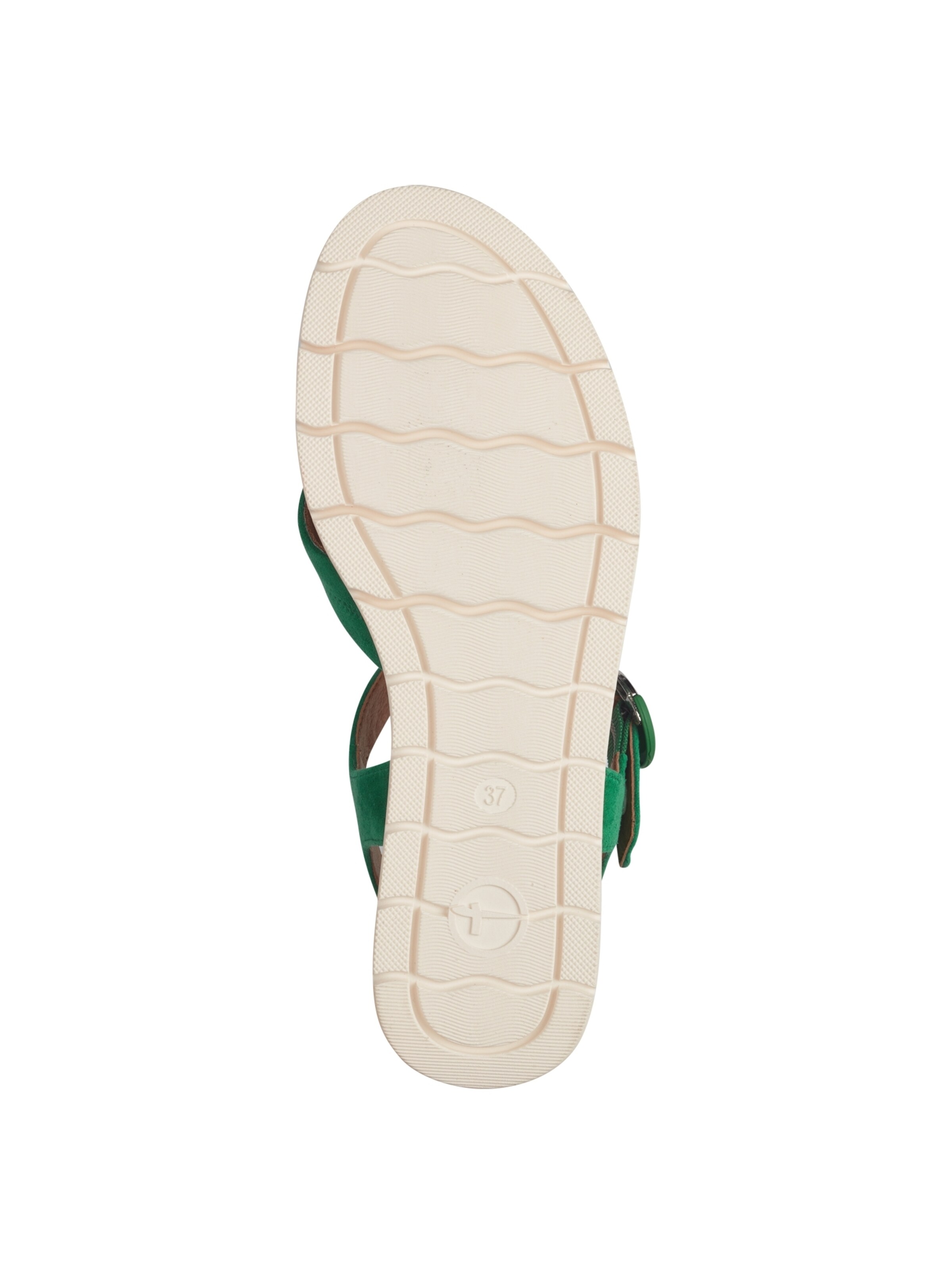 Sandalo di Tamaris in verde