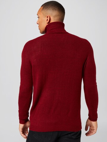 Pullover 'Magnus' di ABOUT YOU x Kevin Trapp in rosso