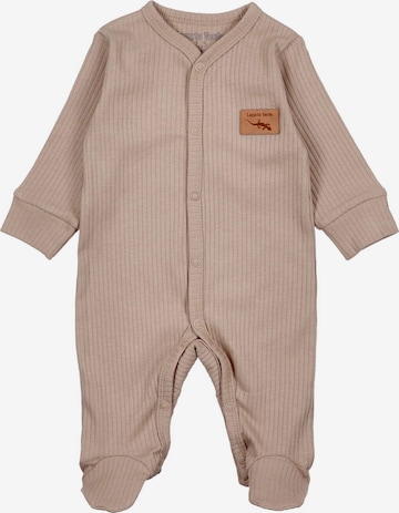 Lagarto Verde Romper/bodysuit in Beige: front