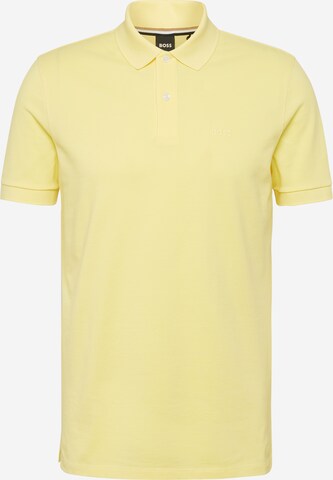 Maglietta 'Pallas' di BOSS in giallo: frontale