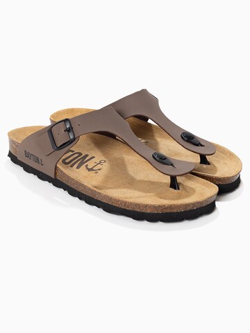 Bayton Teenslippers 'MERCURE' in Grijs