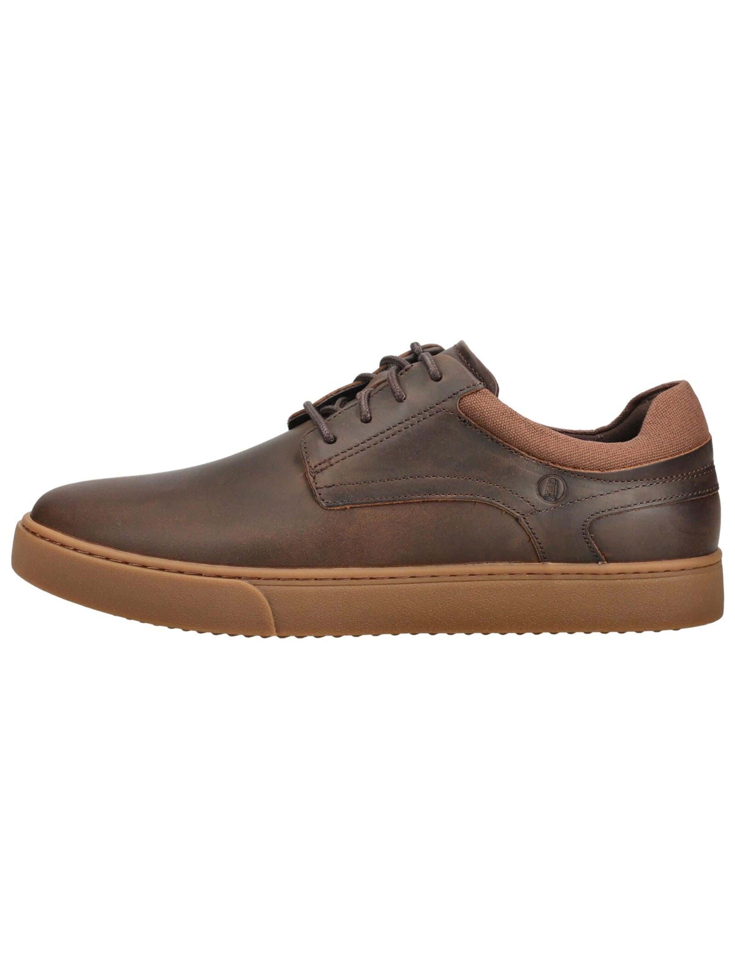CLARKS Sneaker in Braun