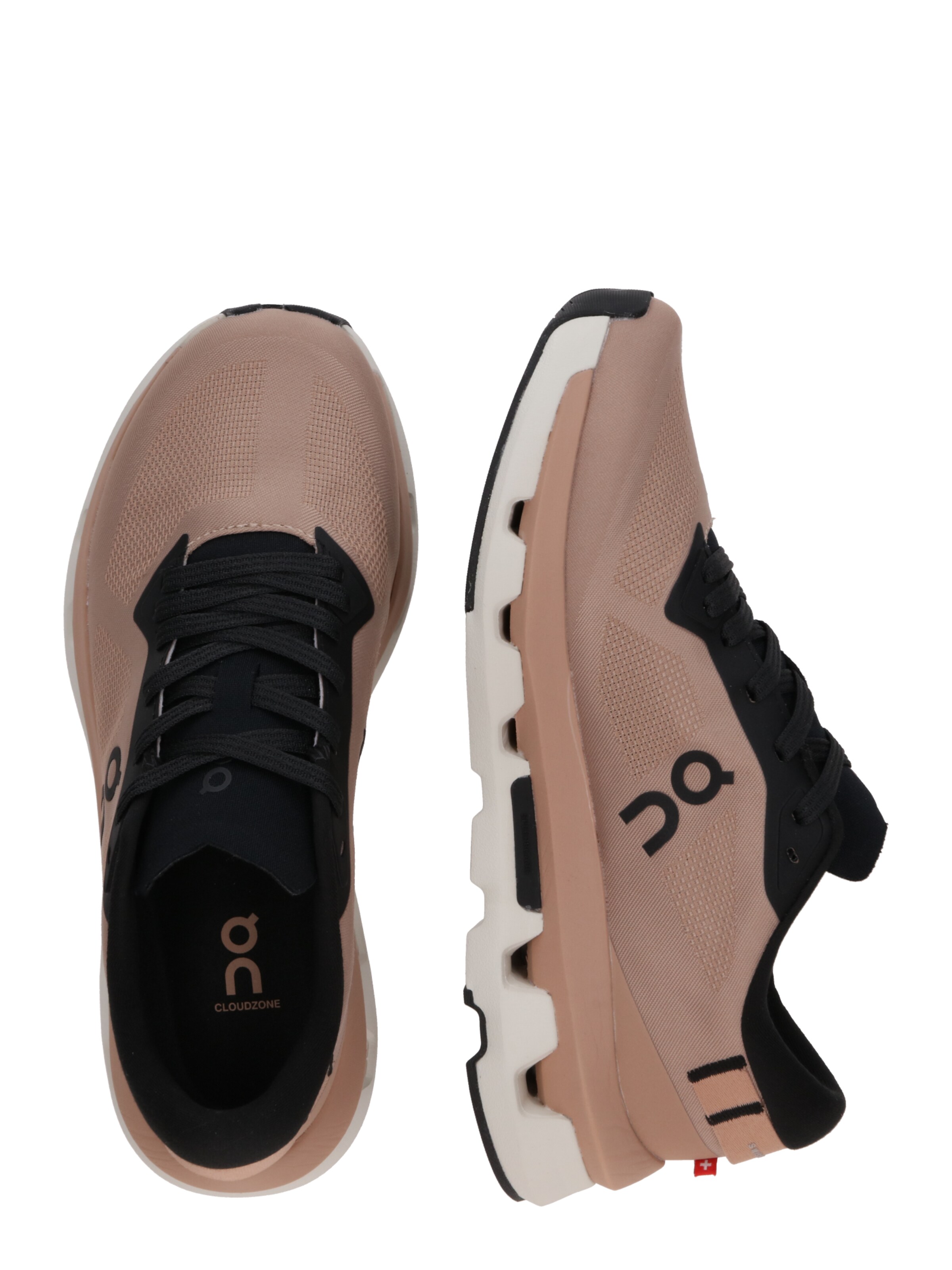 On - Sapatilhas baixas 'Cloudzone' em castanho