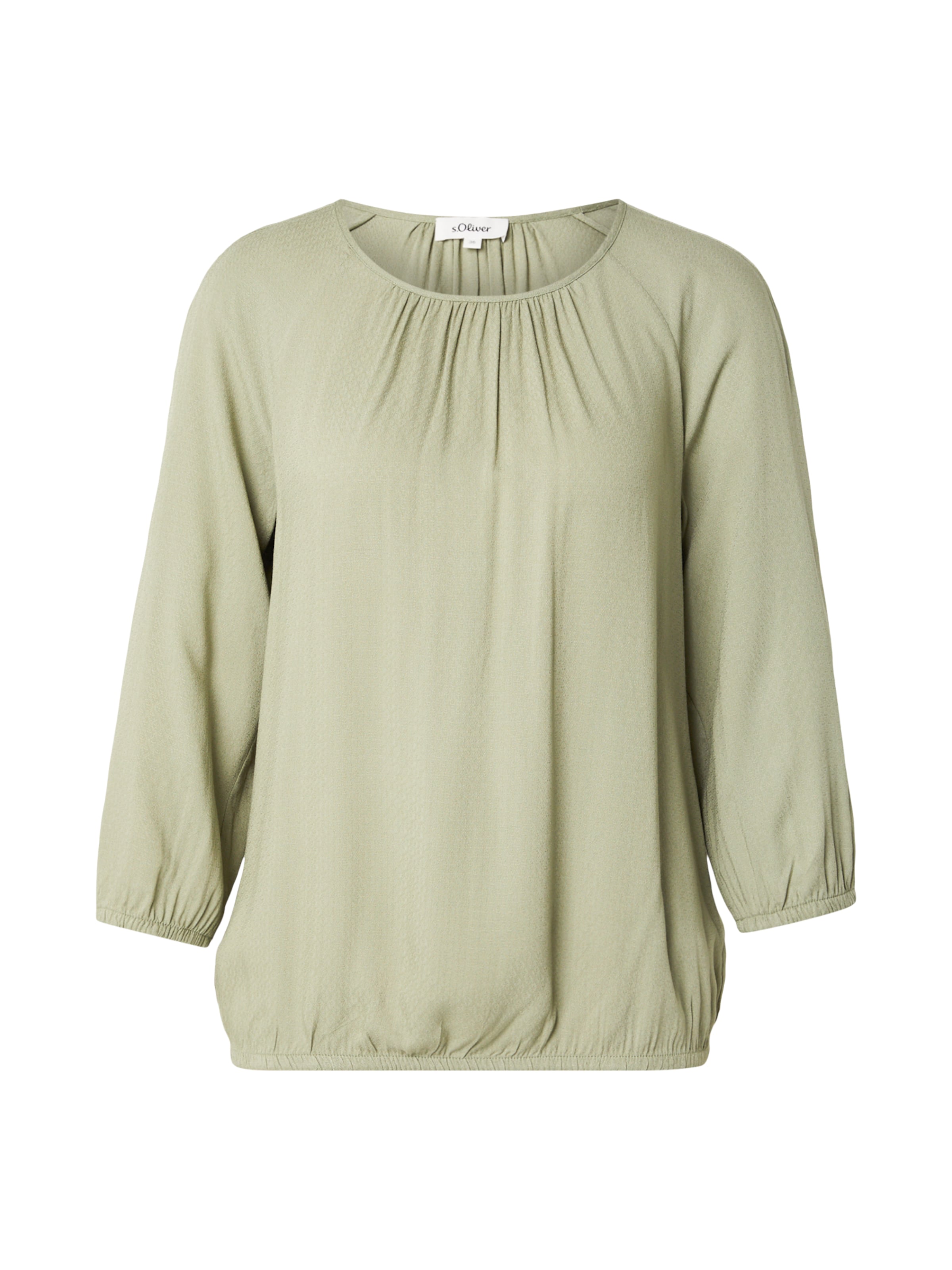 s.Oliver Bluse in Grün: Vorderseite