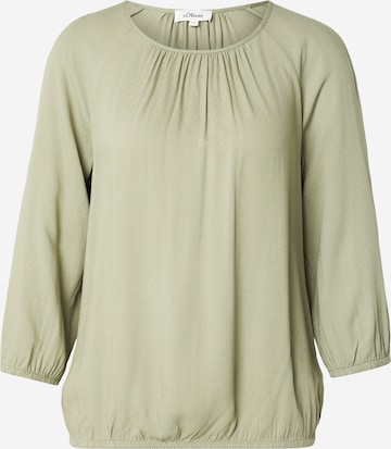 s.Oliver - Blusa em verde: frente
