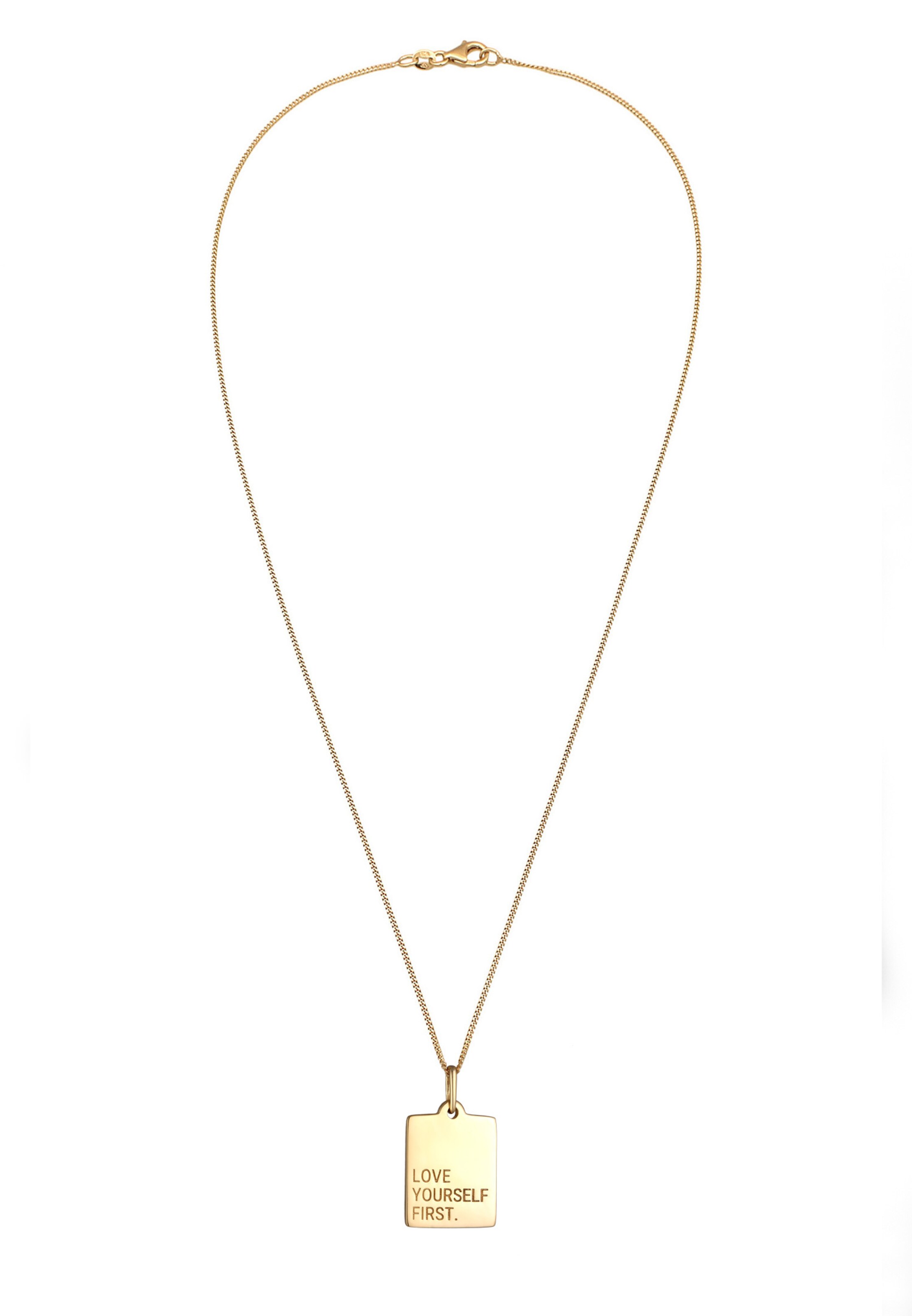 Chaîne ELLI en or : devant